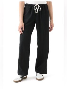 FIGS Technical Collection Black Scrub Pants unisex size L tall (34x33)